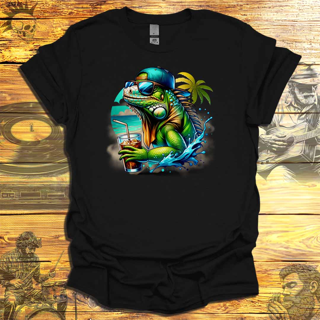 Beachside Iguana T-Shirt