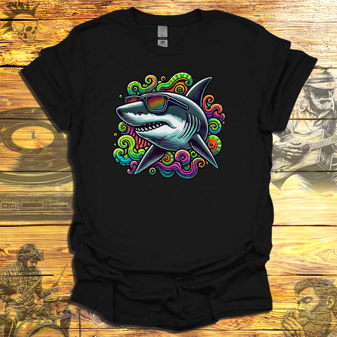 Hippie Shark T-Shirt