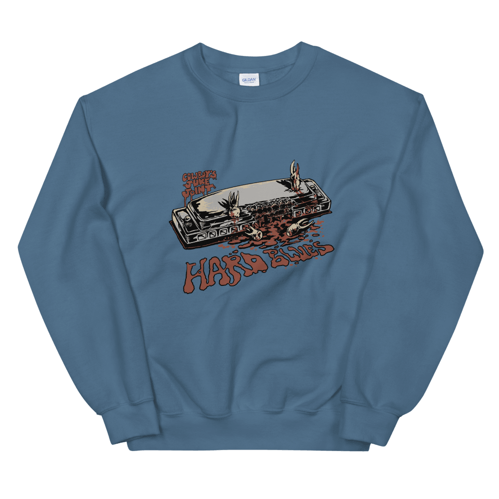 Hard Blues Sweatshirt - Cowboy's Juke Joint