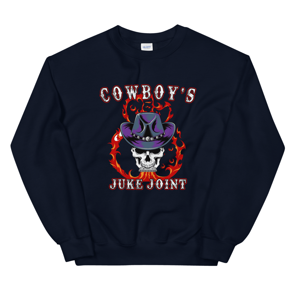 Skull Logo Sweatshirt - Cowboy's Juke Joint