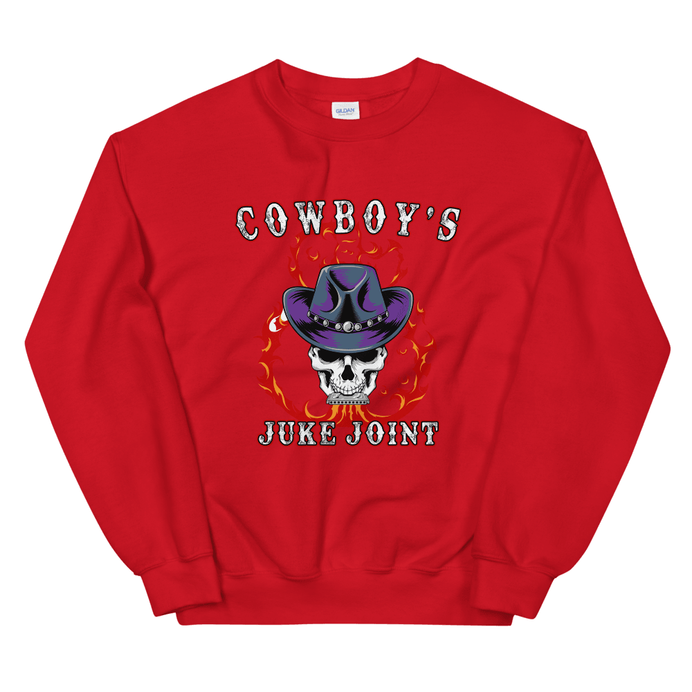 Skull Logo Sweatshirt - Cowboy's Juke Joint