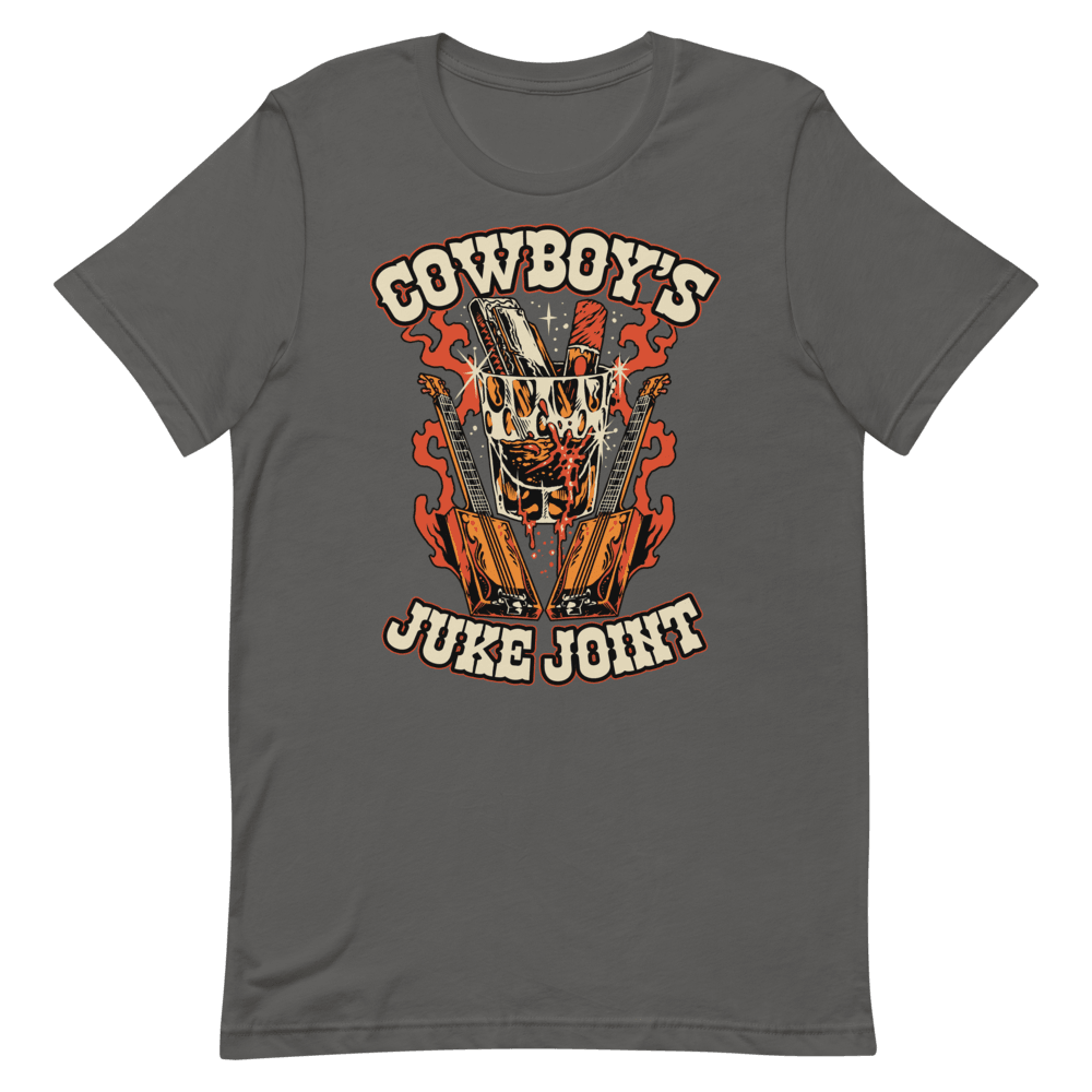 Whiskey & Blues T-Shirt - Cowboy's Juke Joint