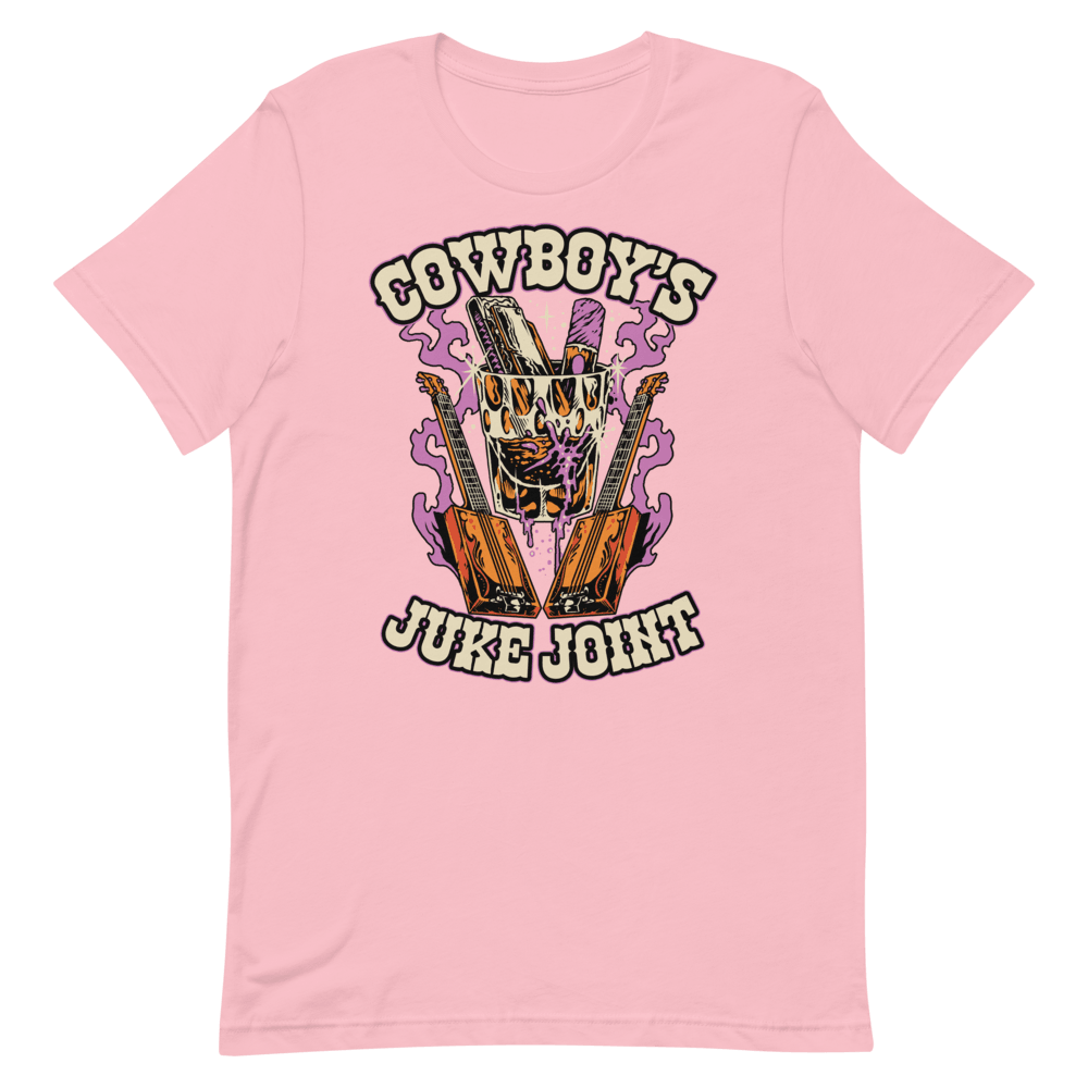 Whiskey & Blues T-Shirt - Purple - Cowboy's Juke Joint