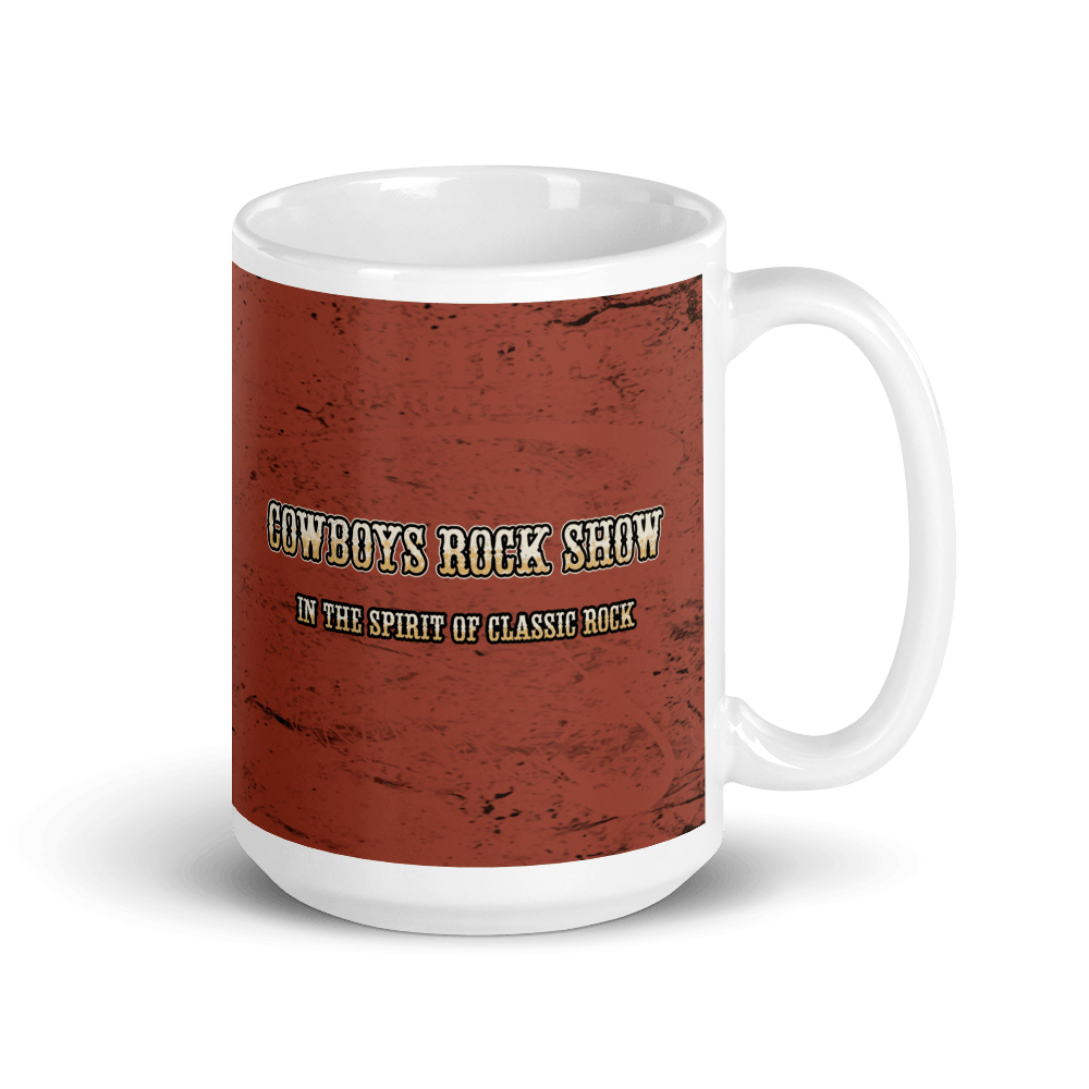 Cowboy's Rock Show Mug – Perfect Ceramic Mug for Rock Music Lovers